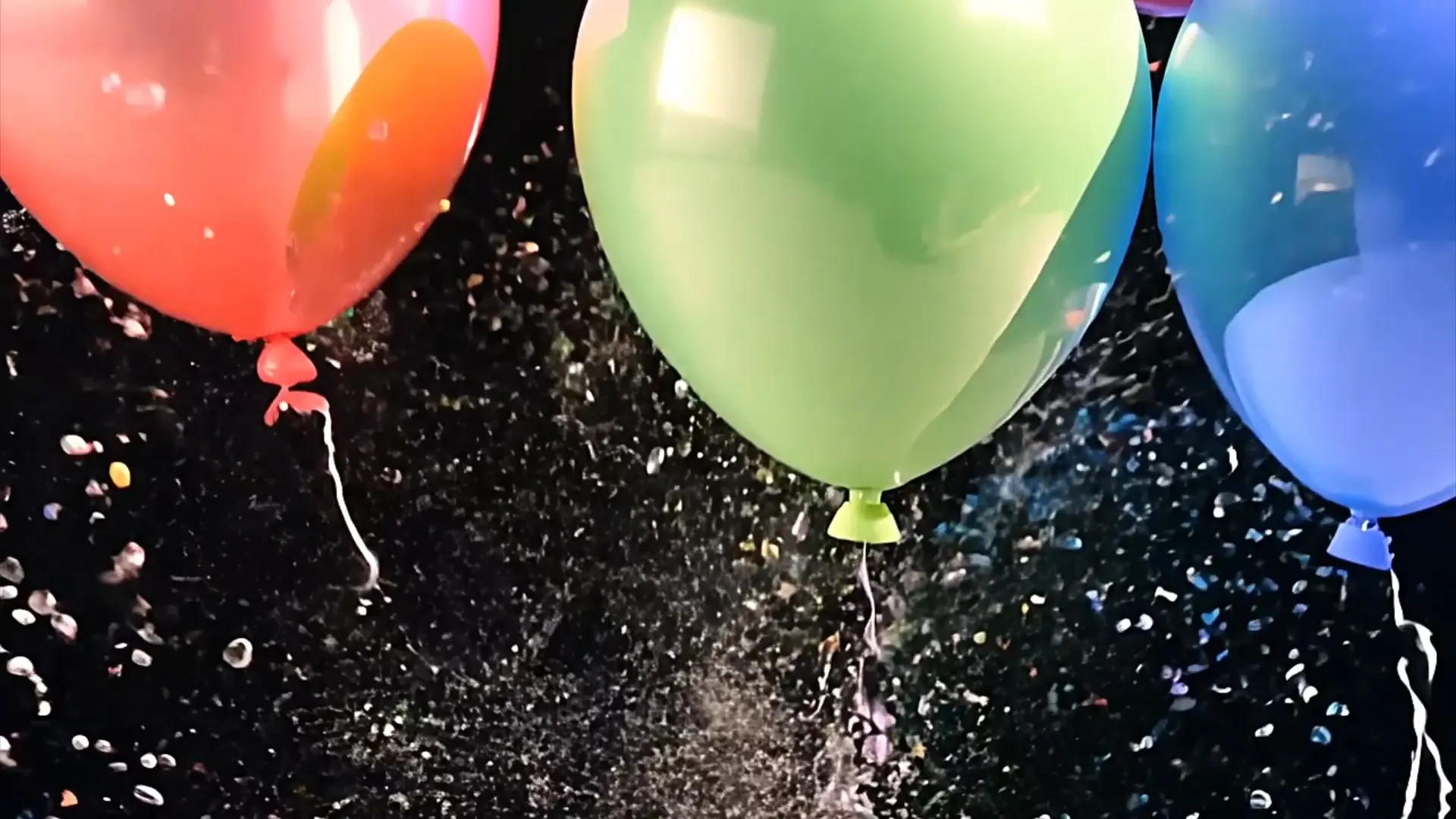 Vibrant Balloon Overlay for Celebrations and Birthday Motion Graphics